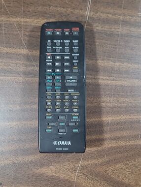 Yamaha Black Remote with Teal Accents - #RAV300 #WA22030